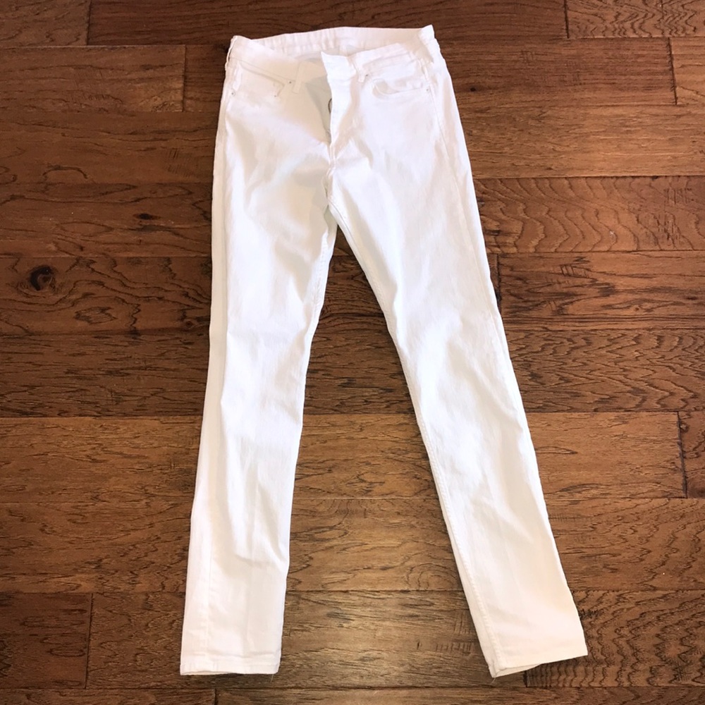 H&M white jeans size 29